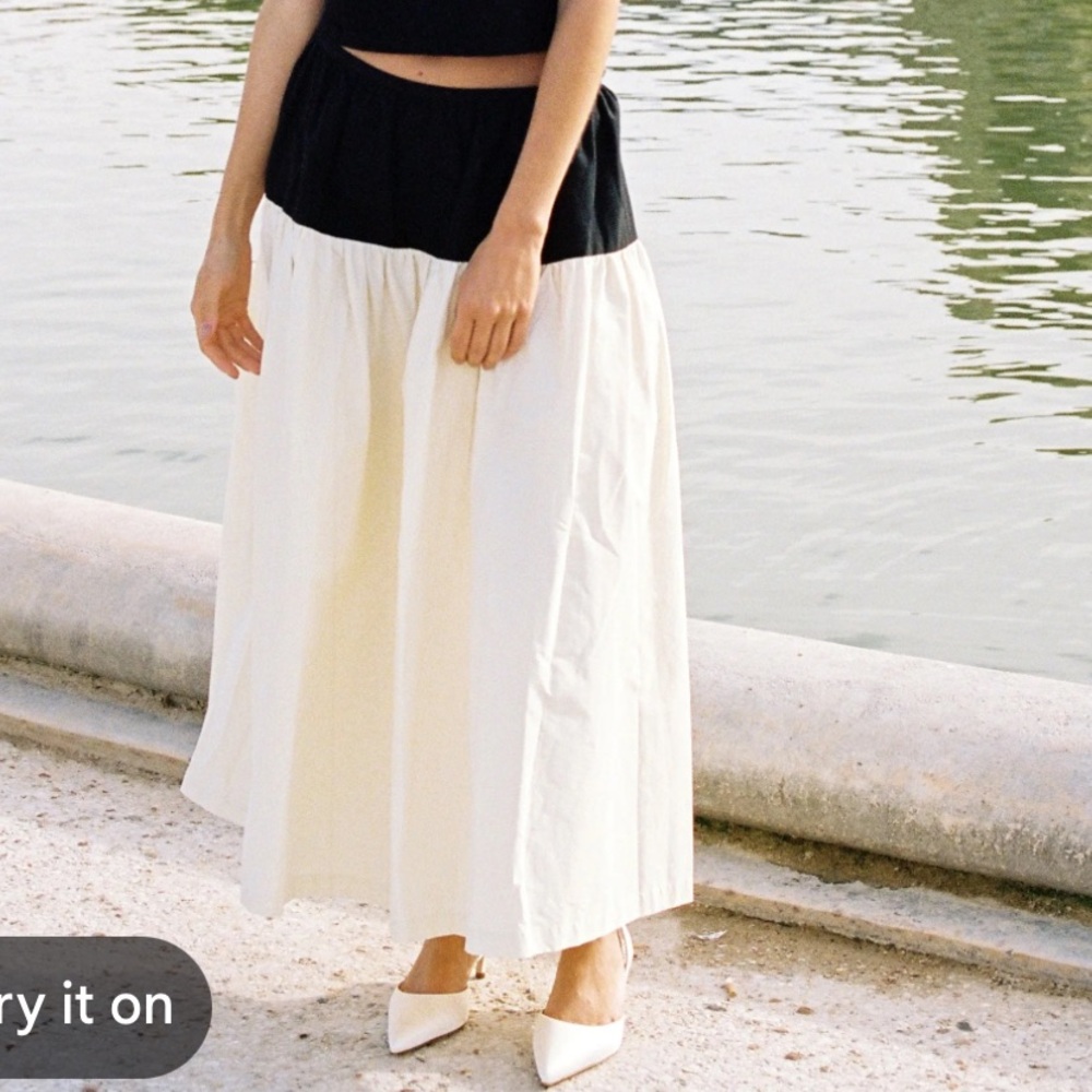 Ciao Lucia - Colorblock Skirt